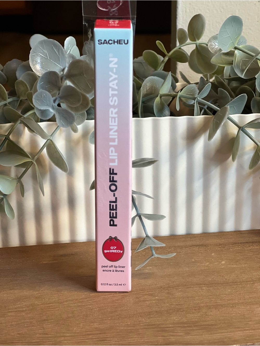 Sacheu Peel-Off Lip Liner Stay-N (07 setREDy)
